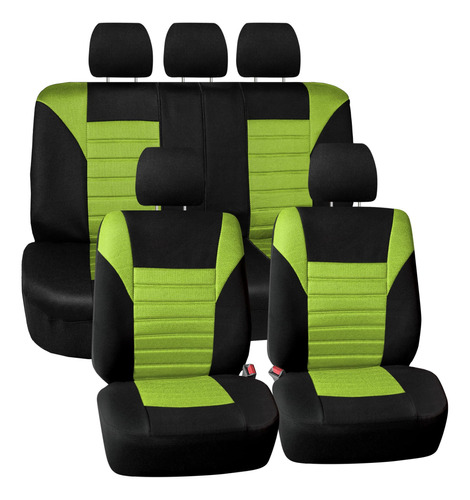 Fh Group Car Seat Covers Full Set 3d Air Mesh - Universal Fi