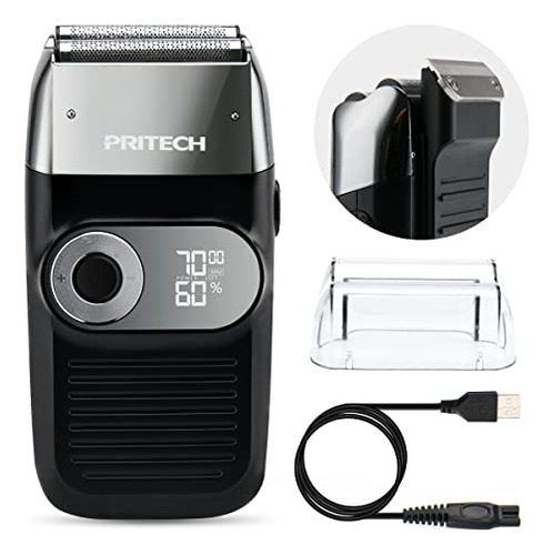 Electric Foil Shavers Bald Shaver 2 In 1 Double Shaver For M