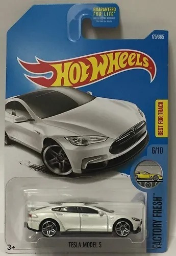 Hot Wheels Tesla Model S 2015 Hw Factory Fresh Ret. Env.  