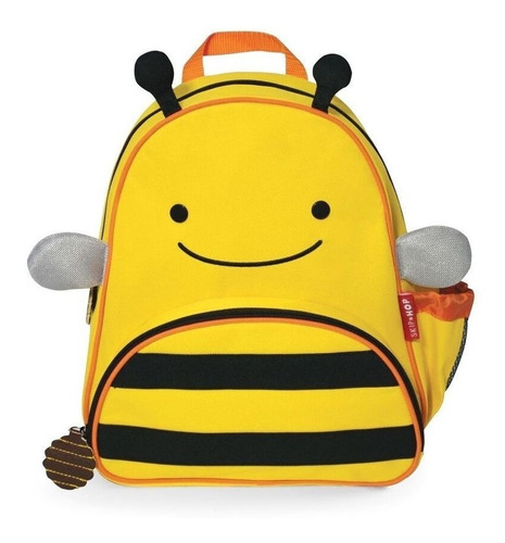 Mochila escolar Skip Hop Zoo Clásica color abeja diseño abeja