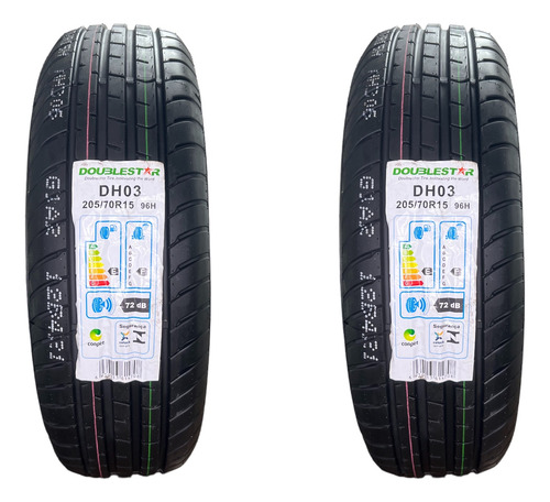 Kit 2 Pneus 205/70r15 96h Maximum Doublestar Aro 15 H
