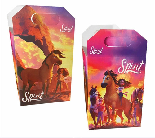 Spirit 50 Cajas Dulceras Bolos Party Box Fiesta Indomable