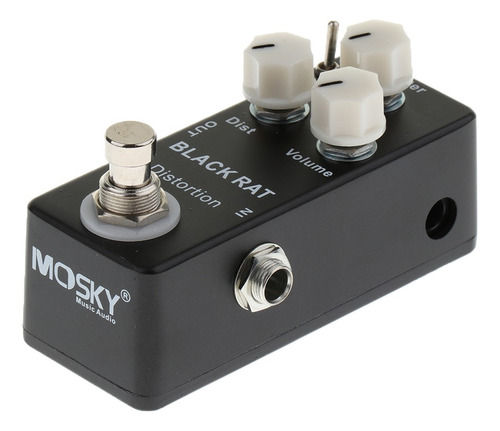Black Rat Distortion Pedal De Efectos De Guitarra True