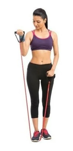 Imagen 7 de 9 de Bandas De Tubo Látex Larga Reforzada Fitness Entrenamiento