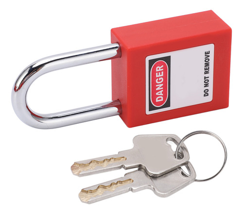 Kit De Bloqueio De Segurança Power Plug Com Cadeado De 38 Mm