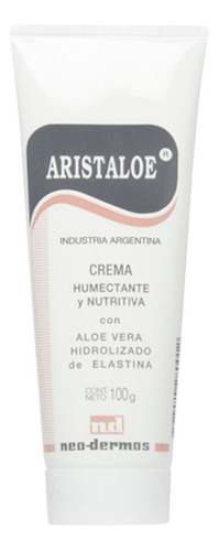 Aristaloe Crema Humectante Nutritiva Aloe 100g Neo Dermos