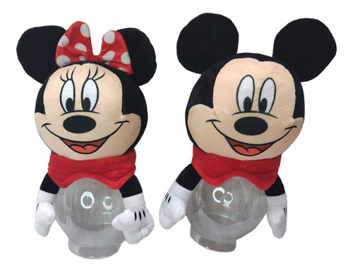 Recipiente Disney De Minnie Mickey Mouse  Importado De Japón