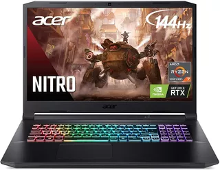 Acer Nitro 5 Portátil Gamer Ryzen 7 Rtx 3060 16gb 1tb