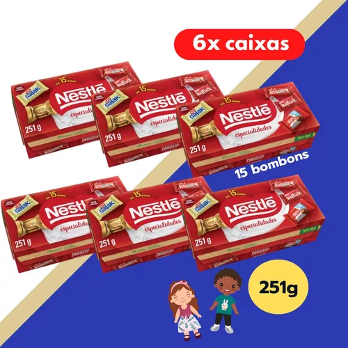 Nestle Especialidades Chocolates 15 Unidades