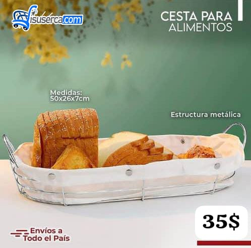 Cesta Para Alimentos