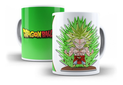 Taza Dragon Ball Super Broly Goku Vegeta Trunks Bills 