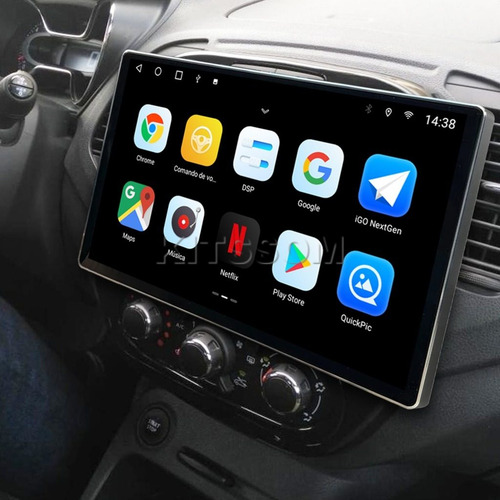 Multimídia Renault Captur 2019 2020 2021 2022 2023 V2 Tesla