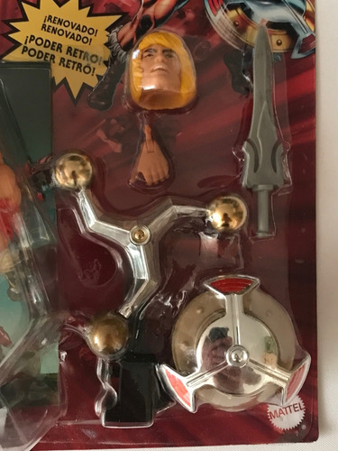 He Man Puño Boleador Motu Origins Poder Retro Mattel Wave 7 (Usado)