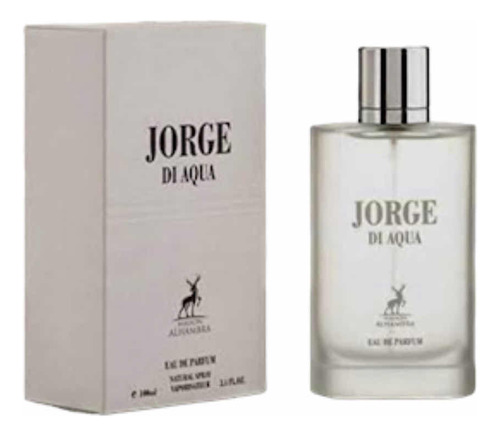 Maison Alhambra Jorge Di Aqua Eau De Parfum 100ml