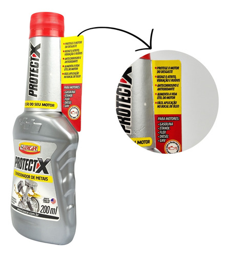 Condicionador De Metais Protect X Luxcar 200ml