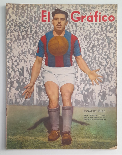 Revista El Grafico 1148 San Lorenzo River Independiente 1941