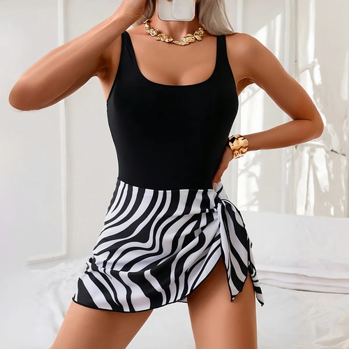 Traje De Baño De Una Pieza Para Playa De Verano