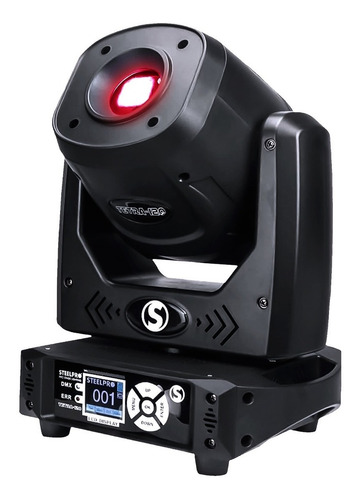 Imagen 2 de 6 de Cabeza Movil Case 2pza 120w Prisma Gobo Rotatorio Steelpro