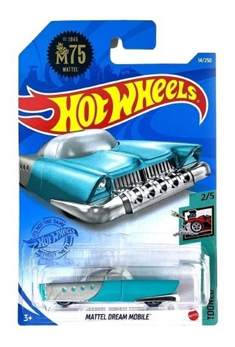 Auto Mattel Dream Mobi Hot Wheels Coleccion 75 Aniversario