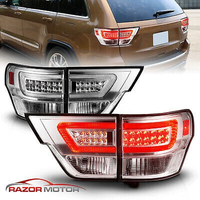 2011-2013 Jeep Grand Cherokee Chrome Clear 4pcs Led C Ba Rzk