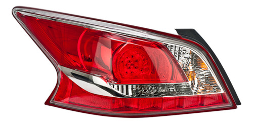 Calavera Nissan Altima  2013  2014  2015  Izq Con Led Qwe