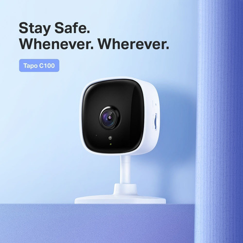 Imagen 5 de 10 de Cámara De Seguridad Wifi Tplink Tapo C100 Full Hd 128gb Nnet