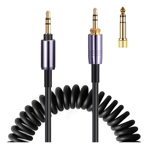 Wh-xm4 - Cable De Audio En Espiral De Repuesto Para Sony