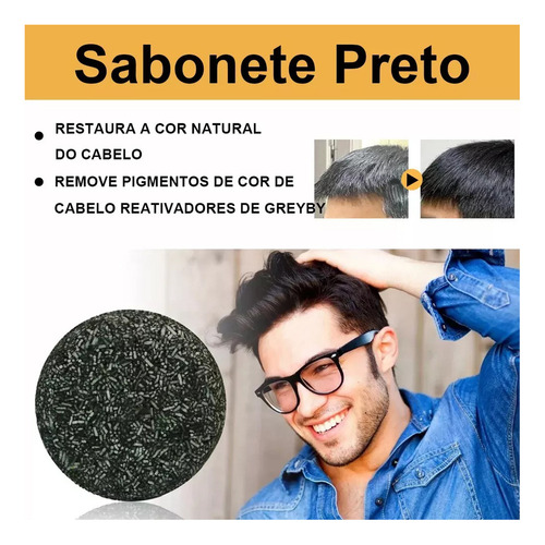 Js Shampoo Escurecedor Para Homens 3pcs