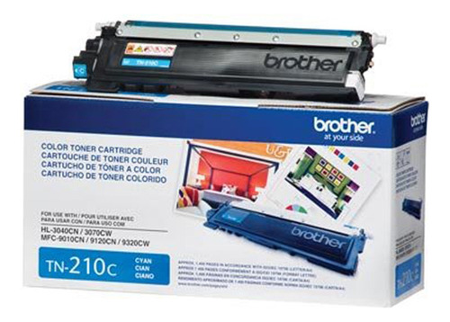 Cartucho de tóner cian Brother TN-210c