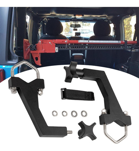 Soporte Montaje Gato Elevacion Alta Para Jeep Wrangler Jk 2