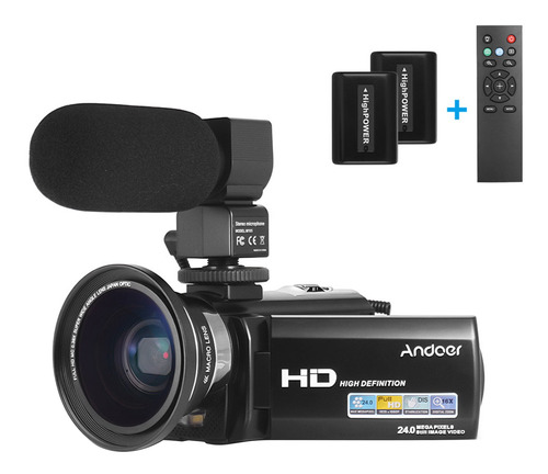 Cámara De Vídeo Digital Hdv-201lm 1080p Fhd Videocámara Dv