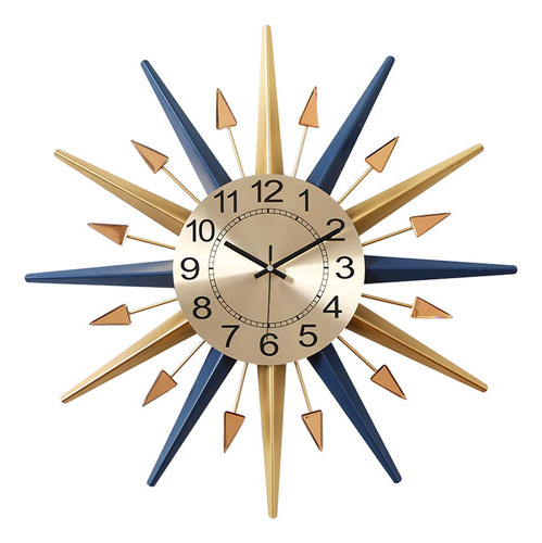 Shisedeco Mid Century Instruments - Reloj De Pared De Crista