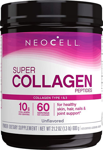 Neocell Peptidos De Super Colageno, Colageno Alimentado Con 