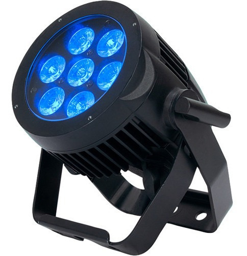 American Dj 7p Hex Ip Heavy-duty Rgbaw+uv Led Wash Light (ip