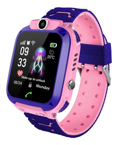 Reloj De Teléfono Impermeable Para Niños Lbs Positioning Pla