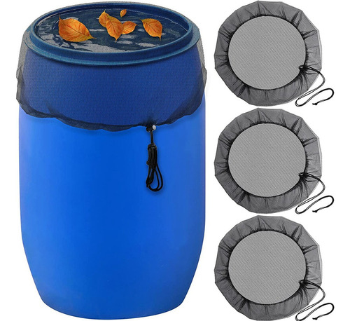 Cubierta De Malla De 3 Piezas For Barril De Lluvia, Cubo De