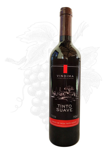 Vinho Tinto Suave Vindima 750ml - Casa Da Arvore