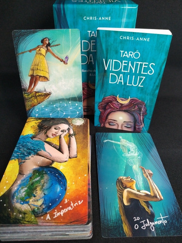 Tarô Videntes Da Luz De Chris - Anne ( 78 Cartas & Livreto)