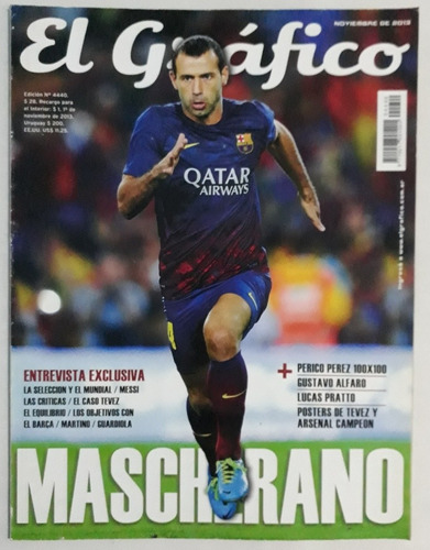 Revista El Grafico 4440 Arsenal Campeon Copa Argentina 2013 (Usado)