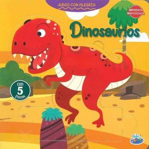 JUEGOS CON ALEGRIA. DINOSAURIOS - AUTOR, de AUTOR. Editorial BRAINY KIDS en español