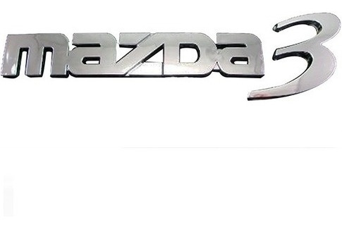 Emblema Insignia Mazda 3 Maleta Plástico Abs