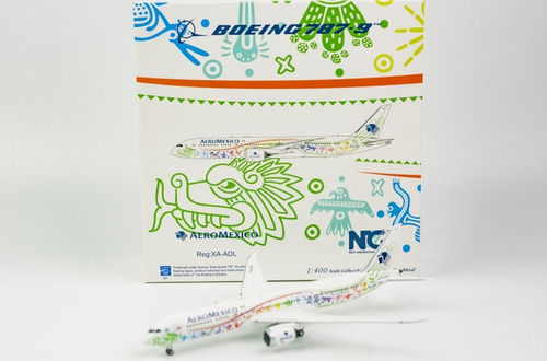 Miniatura Avião Ng Models 1:400 Aeromexico Boeing B 787-9
