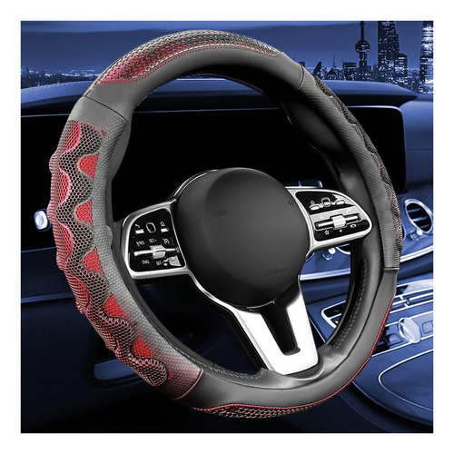 Funda Para Volante Automovil Protector Deportivo Panal 3d