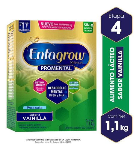 Enfagrow® Preescolar 1.1kg