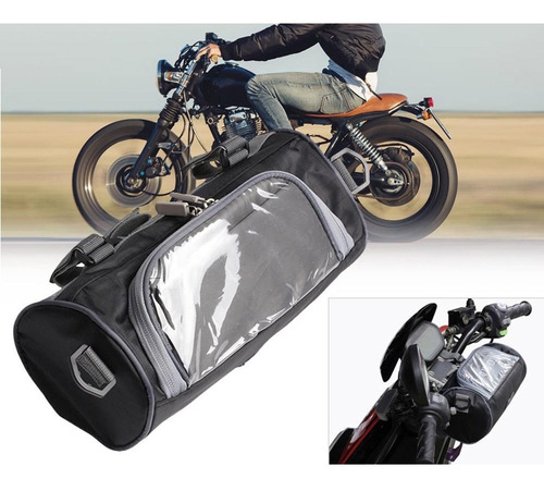 Moto Manillar Impermeable Bolsa Delantera Moto Moto 