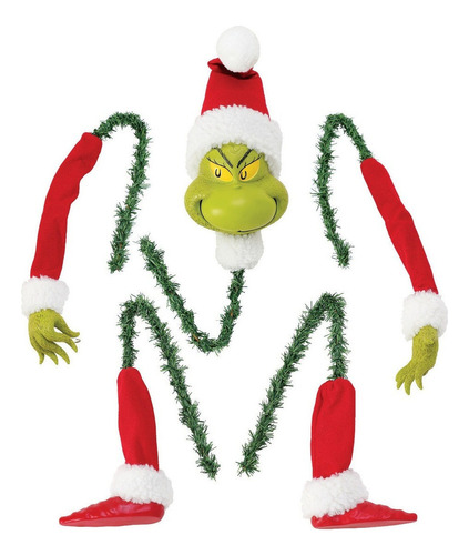 5 Pcs Grinch Figuras Decorativas Decoración Árbol De Navidad