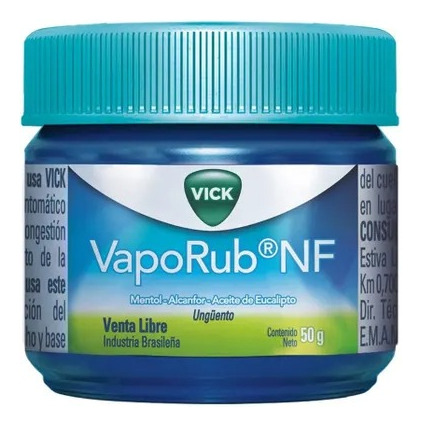 Vick Vaporub Nf Ungüento X 50 Gr