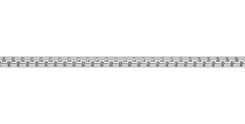 Cadena De Plata Ley 925 De 50 Cm Veneciana Mujer Agálea Color Plateado