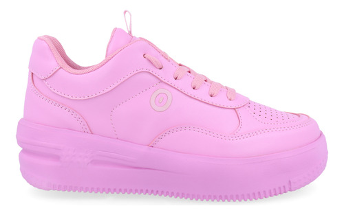 Tenis Urbano Vazza Color Rosa Con Agujetas Para Mujer