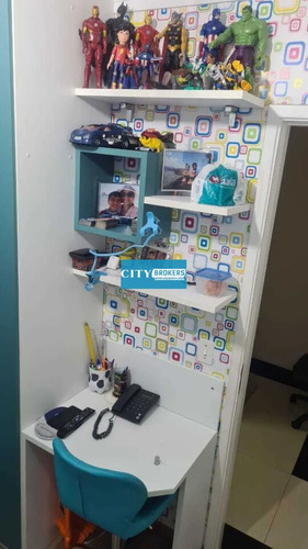 Imagem 7 de 13 de Apartamento 95m² No Condomínio Massimo Em Guarulhos. - Sp1266